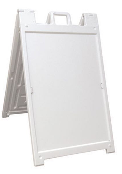 Signicade Mini Deluxe - White MDX - Sign Frames